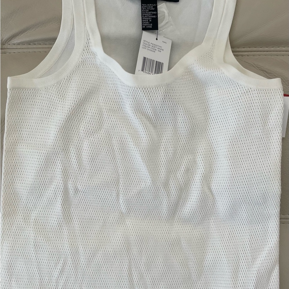 DKNY white top size S